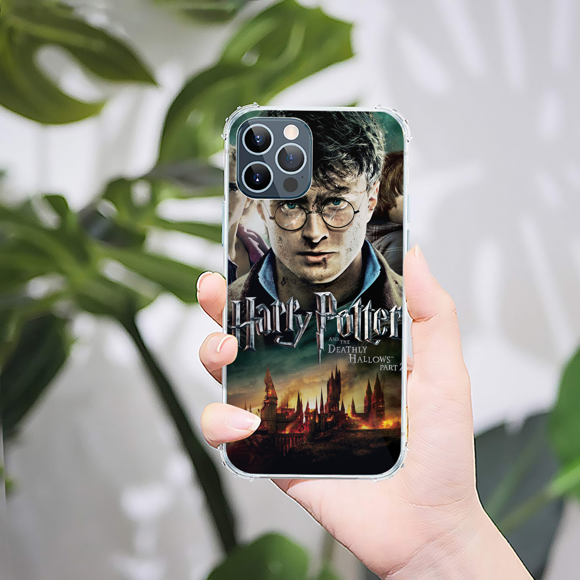 （画像用） Harry Potter ハリー・ポッターシリーズ 【iPhone 12シリーズ対応】透明スマホケース（クリアソフトケース）